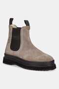 Gant sztyblety zamszowe Sistown damskie kolor beżowy na platformie 31553102