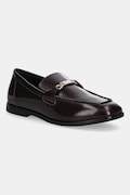 Kožne mokasinke Gant Gimble boja: bordo, ravni potplat, 31571125