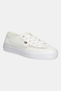 Ниски кецове Tommy Hilfiger TH OPEN MESH VULC SNEAKER в бяло FW0FW08684