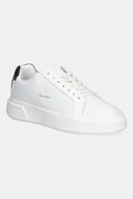 Шкіряні кросівки Calvin Klein CHUNKY CUPSOLE LACEUP LTH колір білий YW0YW01947