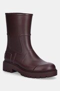 Гумові чоботи Calvin Klein MID RAINBOOT RUBBER колір бордовий YW0YW02004