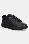 Tommy Hilfiger sneakersy skórzane CASUAL CUPSOLE SNEAKER WL damskie kolor czarny FW0FW08824