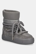 Sněhule Tommy Hilfiger LOGOTAPE SNOWBOOT WARM šedá barva, FW0FW08998