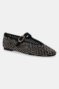 Kurt Geiger London baleriny zamszowe Mayfair Ballet Flat kolor czarny 2656309209
