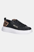 Just Cavalli sneakersy skórzane damskie kolor czarny 79RA3SB7ZPB58899