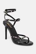 Σανδάλια Just Cavalli χρώμα: μαύρο, 79RA3S20ZSD52899