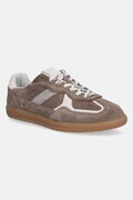 Σουέτ sneakers Alohas S100471-28 χρώμα: καφέ, S100471-28