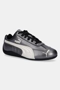 Puma sneakers din piele Speedcat culoarea argintiu, 403689