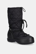 Moon Boot stivali da neve MB MEZZALUNA QUILTED HIGH BOOT WP colore nero 80D2500080 N001