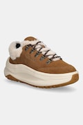 Moon Boot sneakersy zamszowe MB MOON247 CITY SHEARLING kolor brązowy 80D2490040 M008