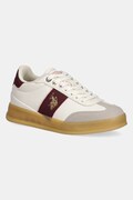 Αθλητικά U.S. Polo Assn. CAMPYW004 χρώμα: μπεζ, CAMPYW004W/EYH1