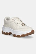 Guess sneakersy BERRETT2 damskie kolor beżowy FLFBRT PEL12