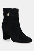 Σουέτ μπότες Lauren Ralph Lauren Kellie Bt Hl χρώμα: μαύρο, 802967827001