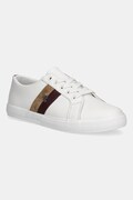 Δερμάτινα αθλητικά παπούτσια Lauren Ralph Lauren Janson II χρώμα: άσπρο, 802979187003