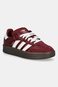 adidas Originals sneakersy Samba XLG damskie kolor bordowy JR0925