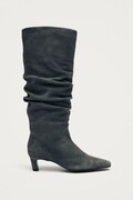 Alohas stivaletti alla caviglia in camoscio Kalila donna colore grigio  S101173-01