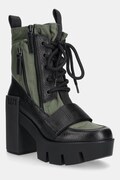 United Nude botki Grip Combat Mid damskie kolor zielony na słupku 10962904165
