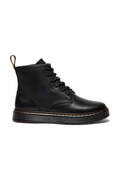 Dr. Martens botki Brookline Chukka damskie kolor czarny na płaskim obcasie DM41550001