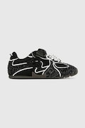 Naked Wolfe sneakersy Adored damskie kolor czarny Adored Black Hairy Suede