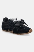 Usnjene superge Naked Wolfe Adored črna barva, Adored Black Suede