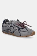 Superge iz semiša Naked Wolfe Adored siva barva, Adored Grey Suede