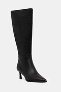 Steve Madden kozaki skórzane Lucid damskie kolor czarny na szpilce 11004848