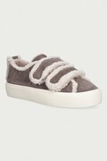 Inuikii Shearling Low Velcro sneakersy damskie zamszowe szare 1001.001.0231.030