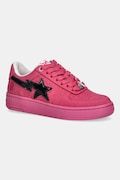 A Bathing Ape sneakersy skórzane BAPE STA #4 damskie kolor różowy 1L30291309