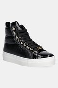 Παιδικά sneakers Elisabetta Franchi χρώμα: μαύρο, F4A9-E0359