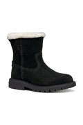 Geox pantofi de iarnă din nubuc pentru copii SHAYLAX culoarea negru, J46EYA.00022