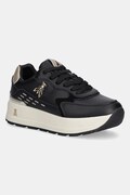 Patrizia Pepe sneakersy nubukowe dziecięce kolor czarny PPJ917