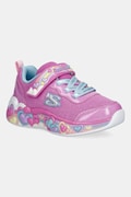 Skechers ETERNAL HEART LIGHTS - TON OF sneakersy dziecięce różowe 302697N