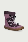 Froddo buty zimowe dziecięce skórzane BAREFOOT TEX TRACK WOOL fioletowe G3160251