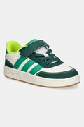 Παιδικά sneakers adidas BREAKBASE χρώμα: πράσινο, JR0206