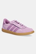 Παιδικά sneakers adidas BREAKNET SLEEK χρώμα: μοβ, JR2129