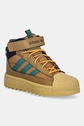Дитячі зимові черевики adidas Originals SUPERSTAR WINTER TREK колір коричневий JQ0343