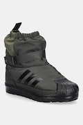 adidas Originals śniegowce dziecięce SUPERSTAR 360 WTR BOOT kolor zielony JQ7950