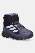 Дитячі зимові черевики adidas TERREX TERREX SNOW колір фіолетовий JR4190