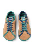 Дитяче взуття з нубуку Camper Peu Cami K's TWS колір коричневий K800663