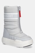 Дитячі чоботи Moon Boot MB JR PARK ZIP HIGH WP колір сірий 80D3440080