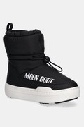 Moon Boot śniegowce dziecięce MB JR PARK TUBE MID WP kolor czarny 80D3440090