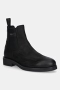 Gant sztyblety skórzane Prepdale męskie kolor czarny 31651104