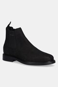Μποτάκια nubuck Gant St Fairkon χρώμα: μαύρο, 31654088