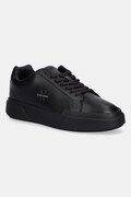 Calvin Klein sneakersy skórzane CHUNKY CUPSOLE LACEUP LTH męskie kolor czarny YM0YM01344