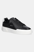 Calvin Klein sneakers din piele CHUNKY CUPSOLE LACEUP LTH culoarea negru, YM0YM01344