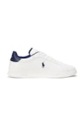 Кожени маратонки Polo Ralph Lauren Hrt Crt II мъжки в бяло 809968172001