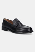 Δερμάτινα μοκασίνια Vagabond Shoemakers STEVEN ανδρικά, χρώμα: μαύρο, 6060-001-20