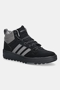 Αθλητικά adidas Hoops 4.0 Mid Winterized χρώμα: μαύρο, JQ5361