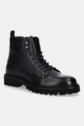 BOSS buty skórzane Julyo męskie kolor czarny 50552581