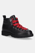 Fracap suede shoes Magnifico M120 black color MAGNIFICO.M120